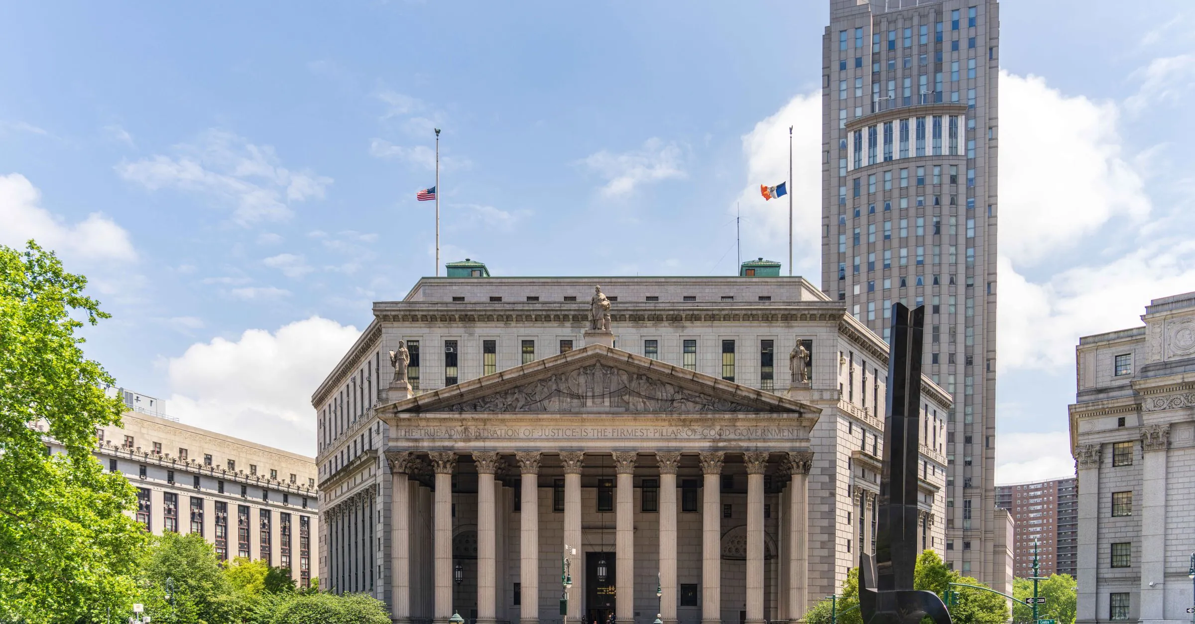 A New York courthouse